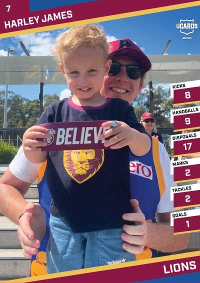 AFL Maroon, Blue & Gold