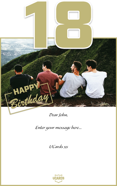 18th Example UCards